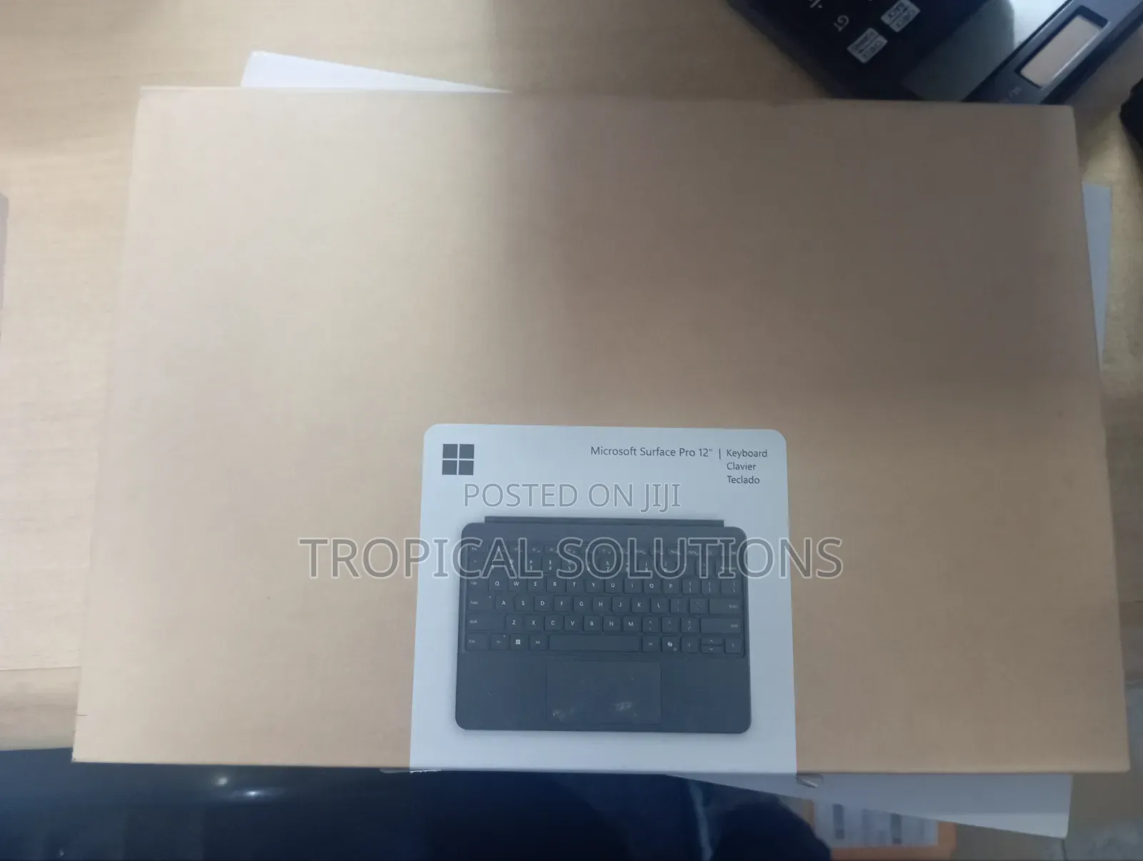 Microsoft Surface Pro Keyboard 12 Backlit Black