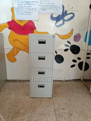 Office Cabinet: 4-Drawers Document Cabinet
