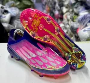Adidas F50 Laceless X Lamine Yamal Elite Purple Fg Football Cleats
