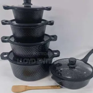 Bosch 11pcs Black Cookware-Non Stick