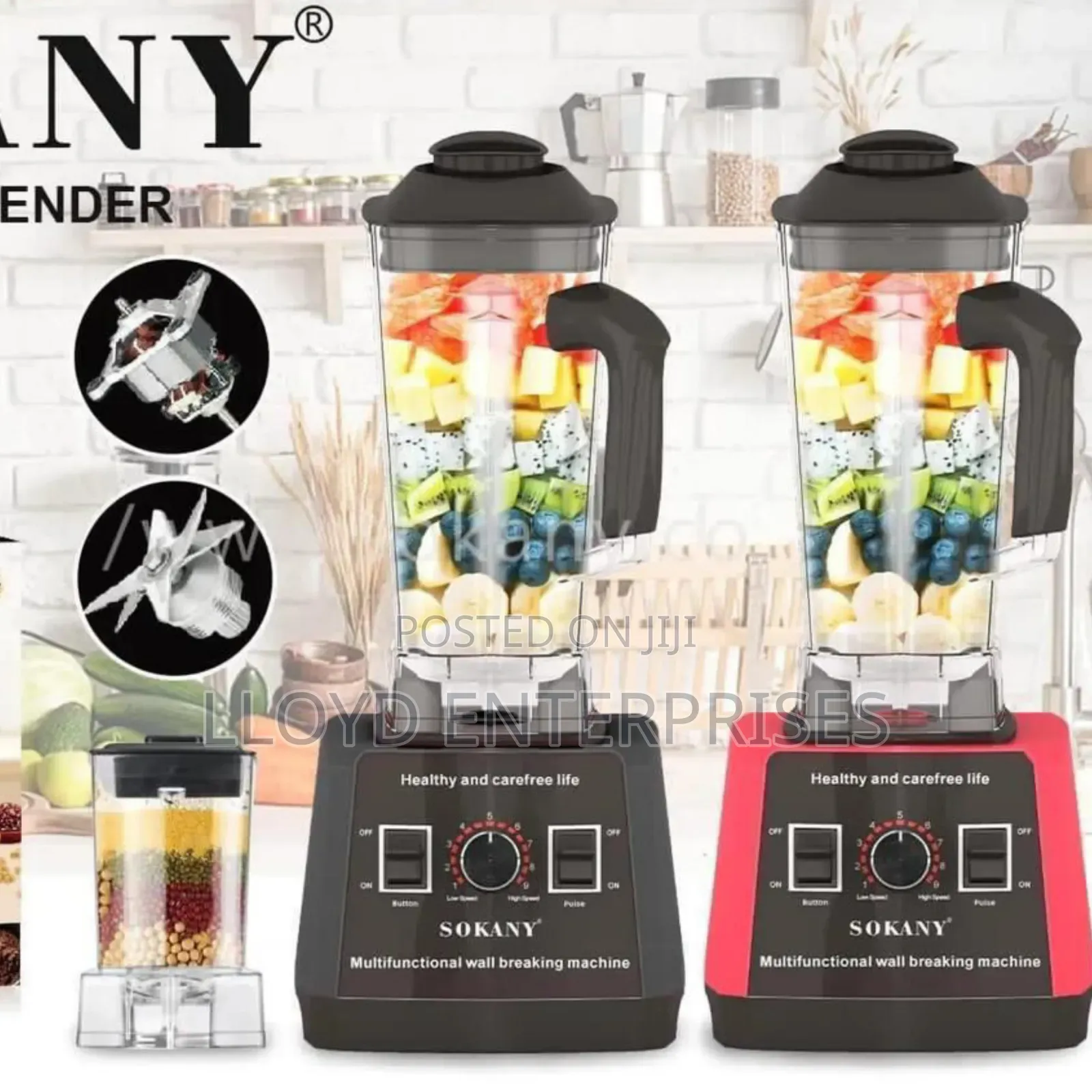5000watts Sokany Commercial Blender