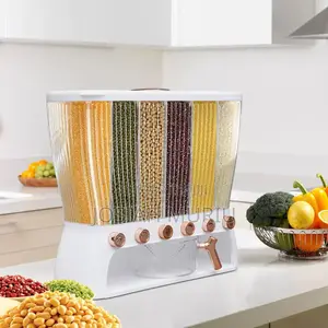 *6 Compartments Big Capacity Cereal Dispenser