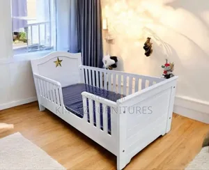 Hardwood Baby Cot
