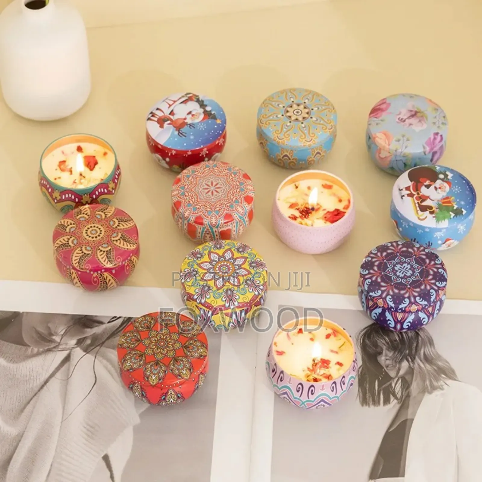 Scented Candles 6pcs