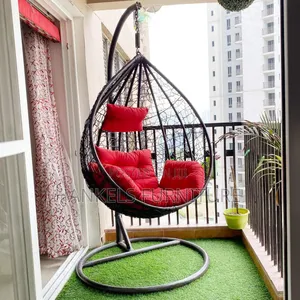 Indoor/Outdoor Hanging Hammock Chair (Beige)