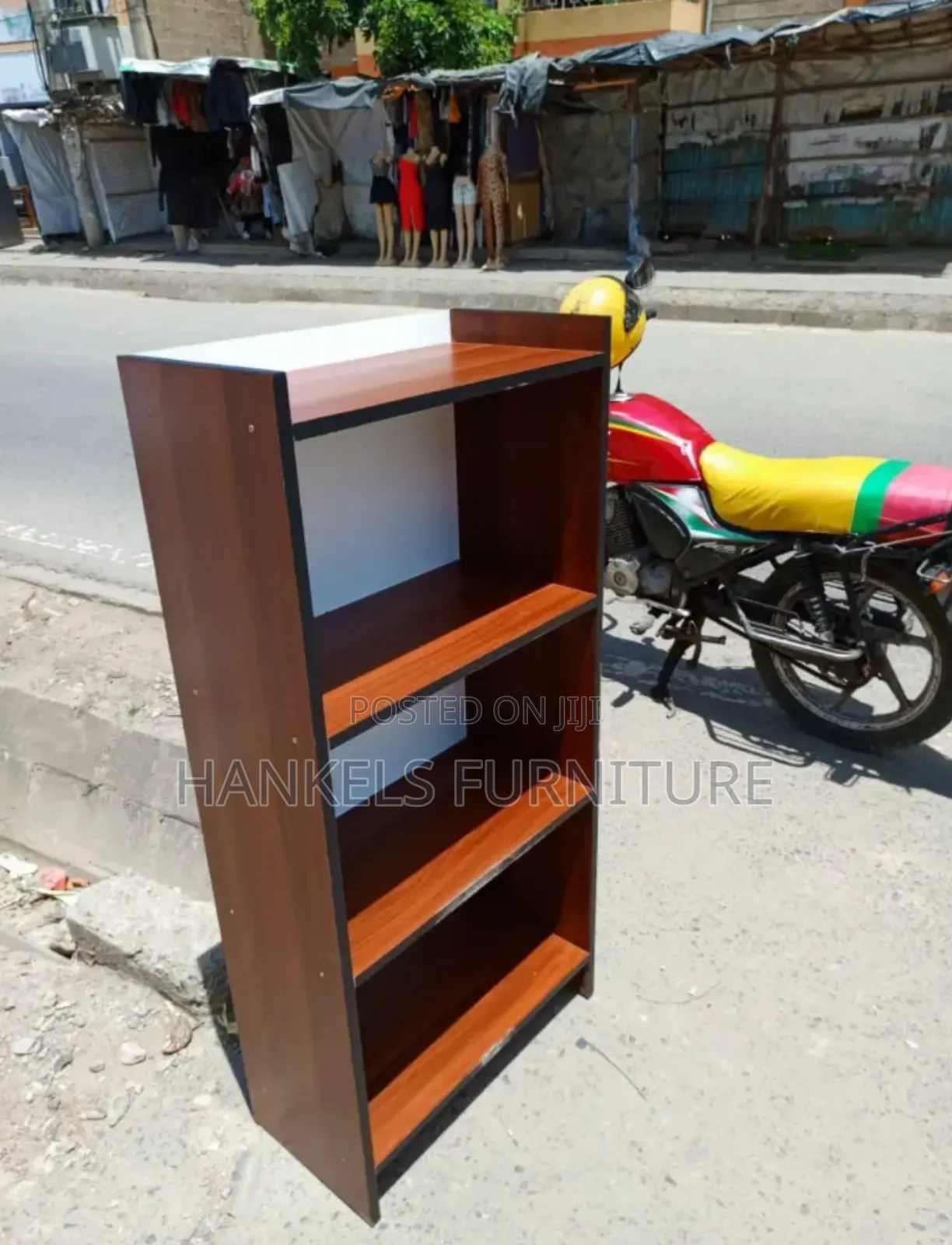 Open Shelving Bookshelf