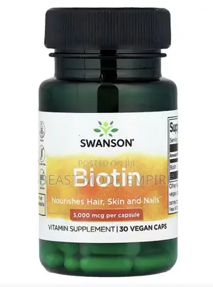 Biotin, Nourishes Hair Skin and Nails, Made in Usa