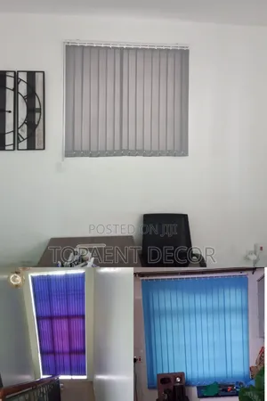 Light Grey,Nevy And Sky Blue,Sharp Look To Elevate Vertical  Blinds