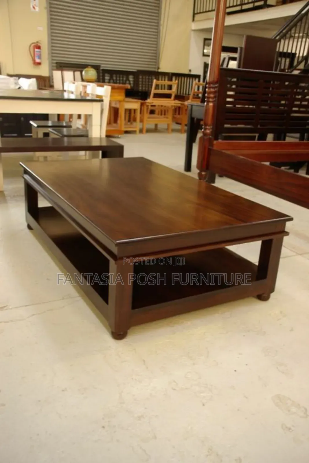 Elegant Wooden Coffee Table