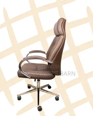 Breathable Brown High-Back Office | Order Yours Today