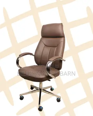 Breathable Brown High-Back Office | Order Yours Today