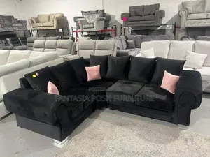 Black Corner Sofa