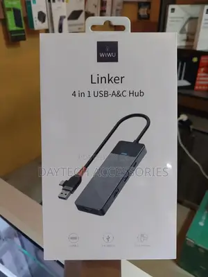 Wiwu A431c Linker Series Usb-a C 4-in-1 Hub Adapter