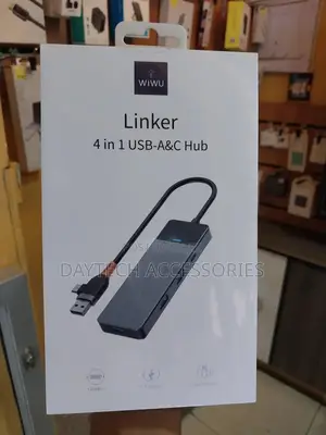 Wiwu A431c Linker Series Usb-a C Hub Adapter 4-in-1