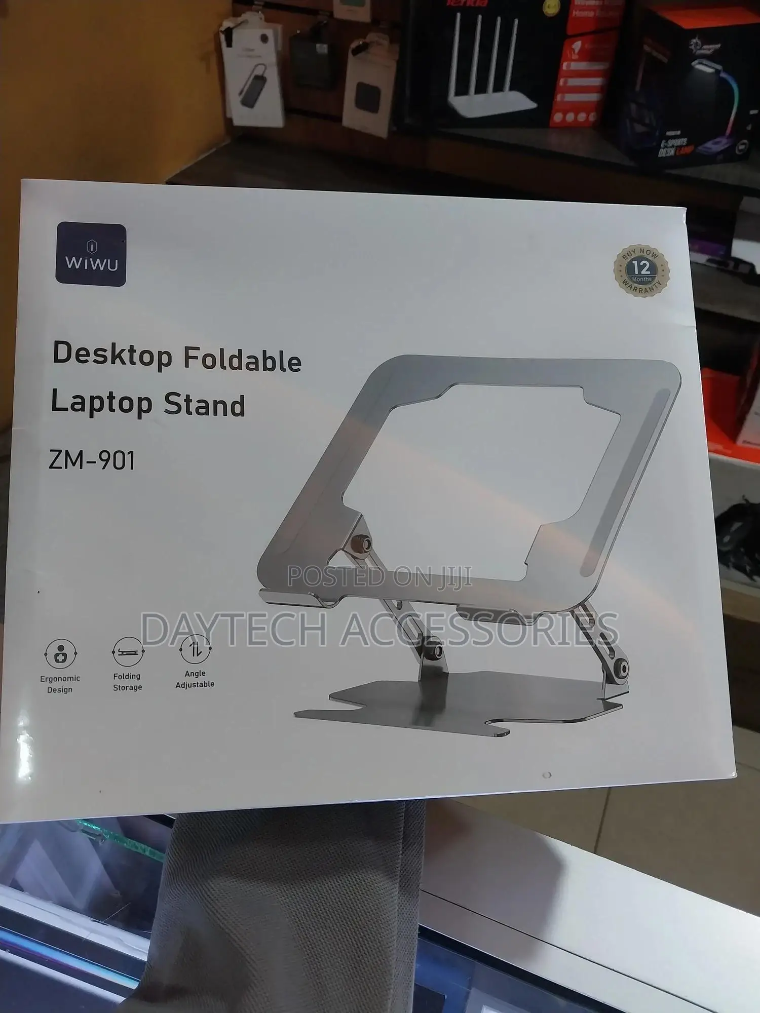Wiwu Zm-901 Aluminium Foldable Laptop Stand.