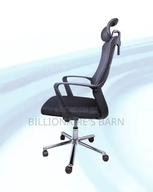 Swivel Back Steel Chair Mesh | Comfort Meets Style