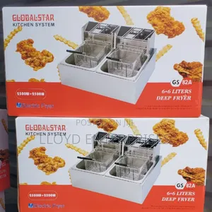 12l Double Deep Fryer Globalstar