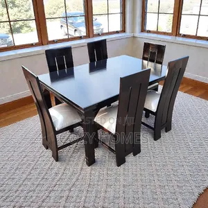 Dining Set a Creative Rectangular 6 Seater Dining Set