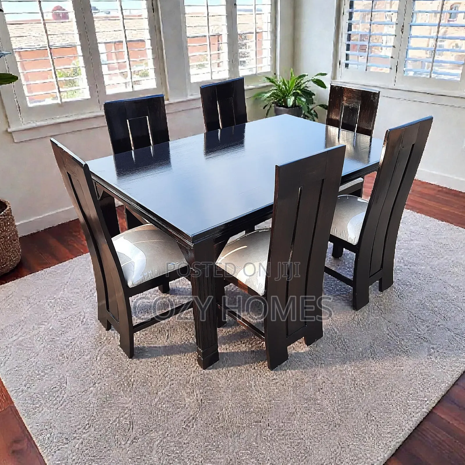 Dining Table a Creative 6 Seater Wooden Dining Table