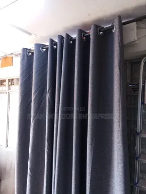 Dark Grey Curtains