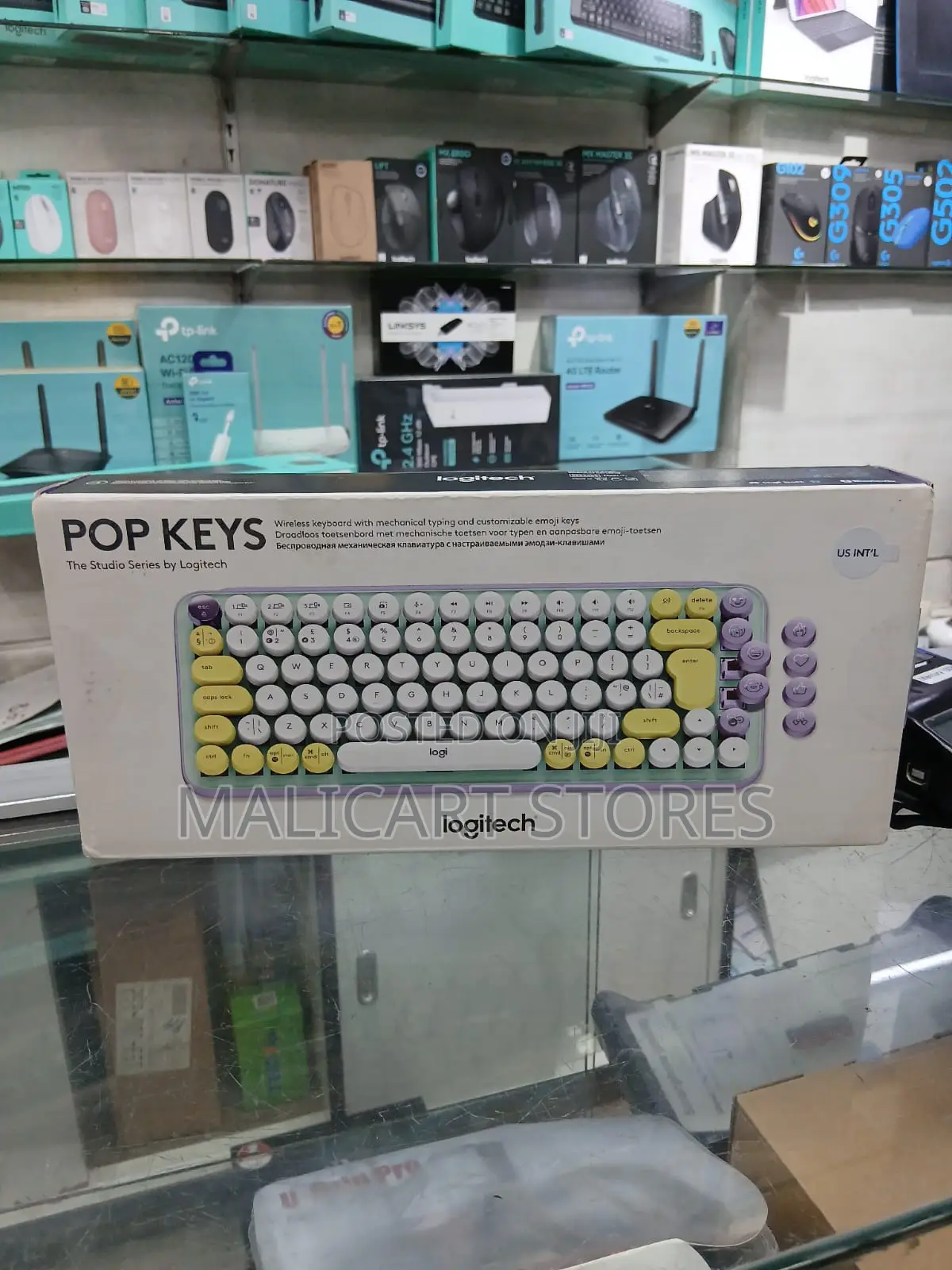 Logitech Pop Keys Wireless Mechanical Keyboard
