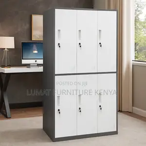 Durable 6-Lockers Cabinet,