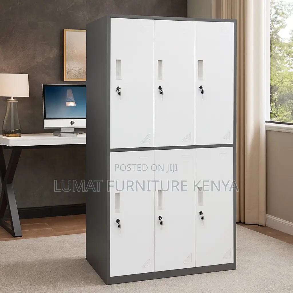 Durable 6-Lockers Cabinet,
