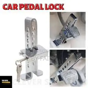 Auto Brake Clutch Pedal Lock Stainless Steel