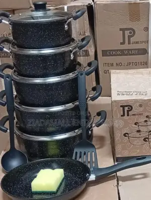 Jp 14-Piece Non-Stick Cookware Set