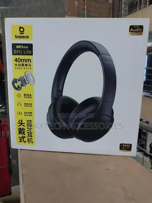 Baseus Bh1 Lite Wireless Headphones – Black