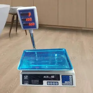 Acs 40 40kgs Electronic With Led Display Price Computing Scale Battery