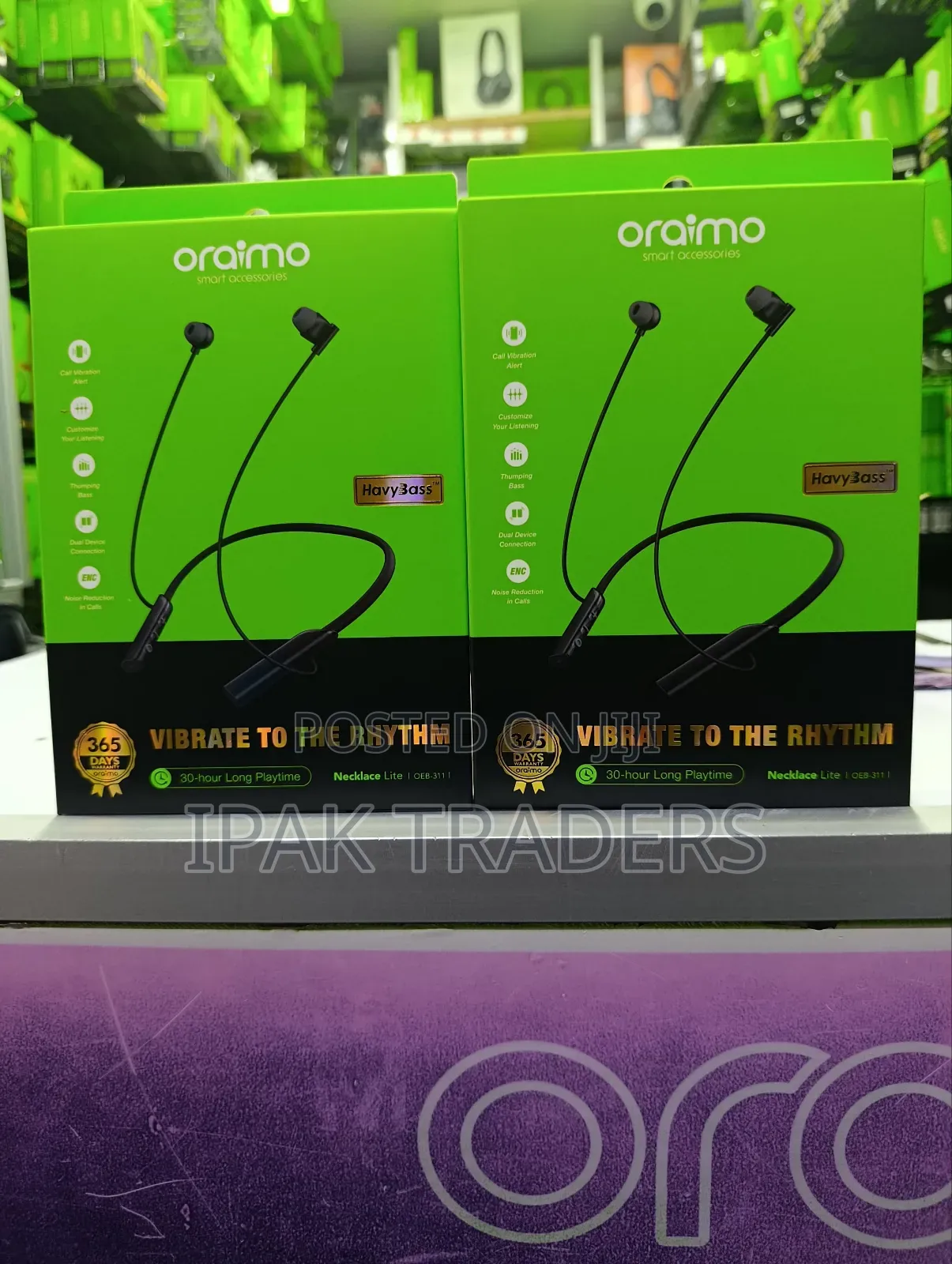 Oraimo Necklace Lite Black