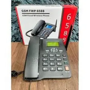 GSM FWP 6588 Fixed Wireless Phone - With Sim Card Slot Dual