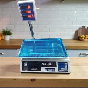 Acs 40 40kgs Digital Price Computing Scale With Led Display Battery