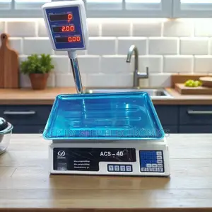 Heavy-Duty Acs 40 Led Display 40kgs Digital Weight and Price Scale