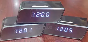 Wifi Clock Nanny Camera Hd Spy Camera With Audio Speaker