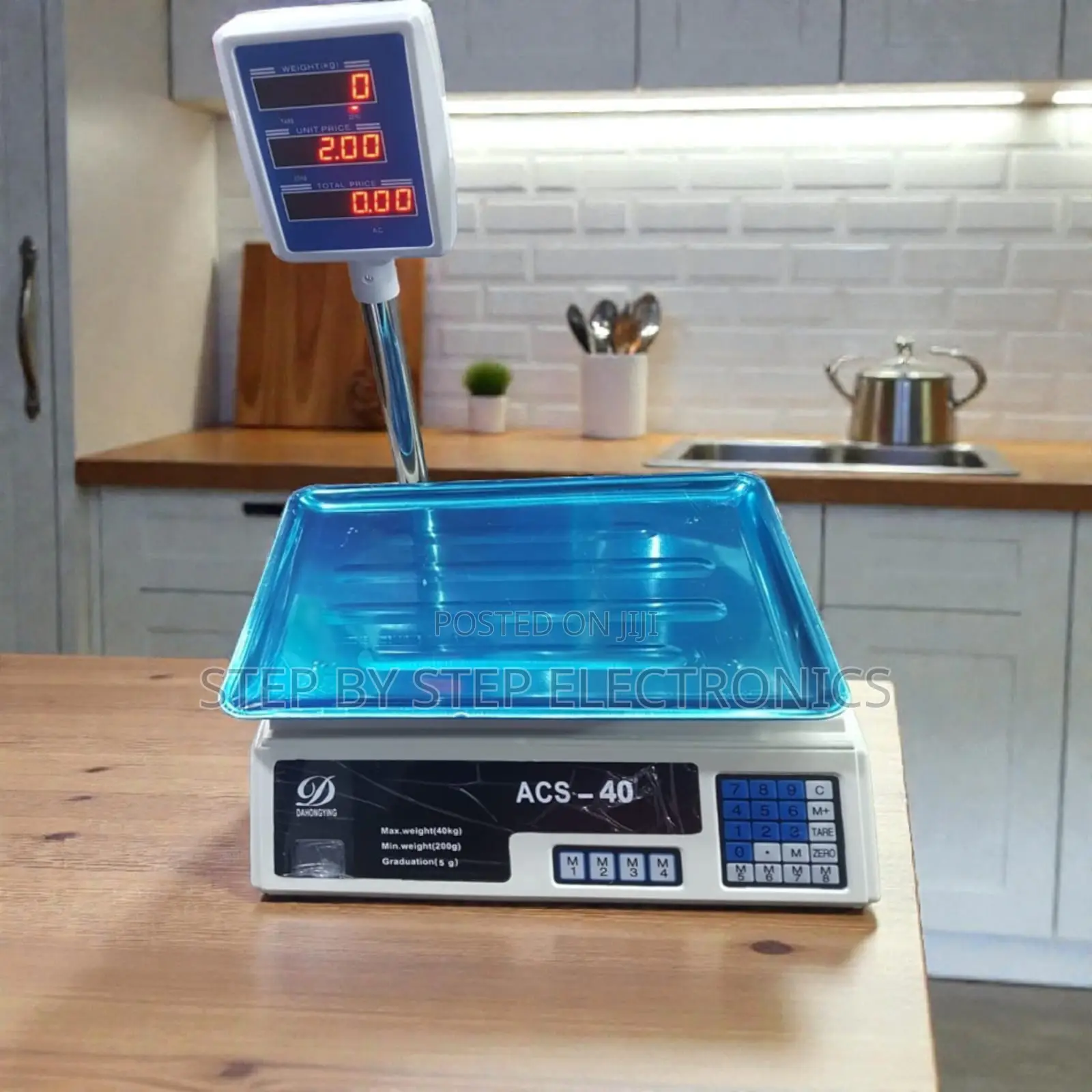 Acs 40 40kgs Digital Scale Reliable Performance With Led Display
