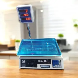 Acs 40 Up to 40kgs Digital Scale With Led Display Heavy Duty Body