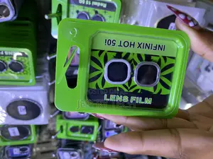 Mikoasa Infinix Hot 50i Camera Rings Protector Silver