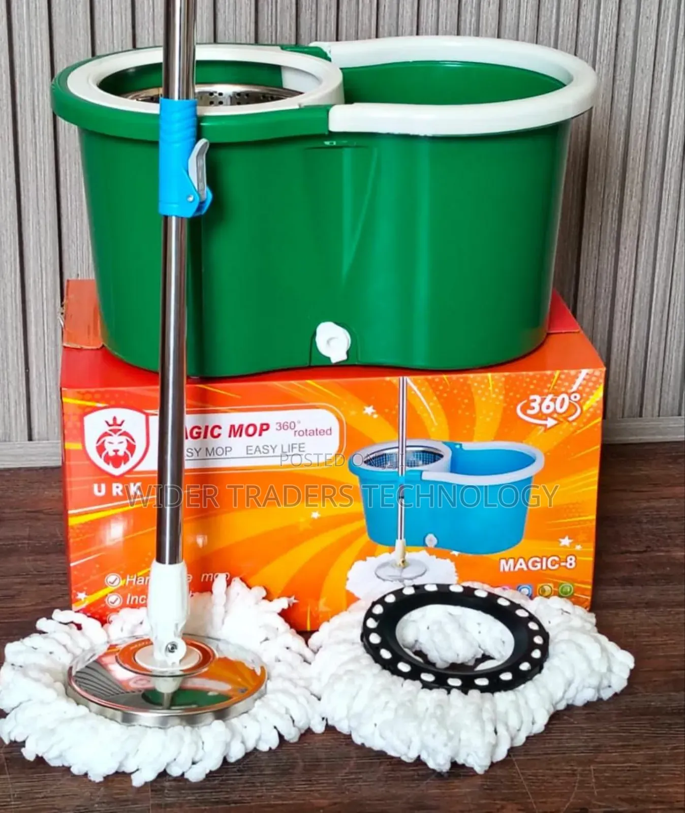 Metallic Spin Mop