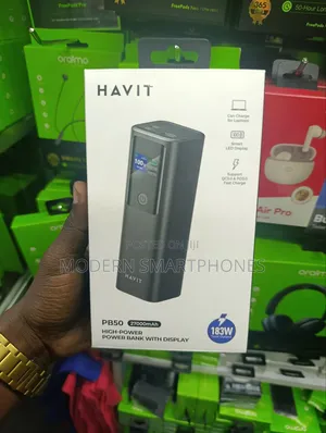 Havit Pb50 27000mah 184w Laptop And Phone Powerbank