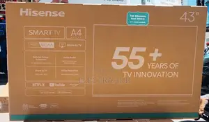 Hisense 43 Inch A4 Smart Tv Brand New Sealed in a Shop