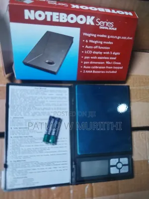 Notebook 500gram Digital Scale0