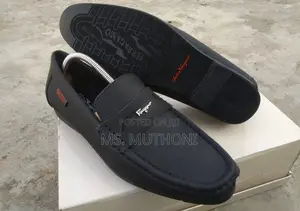 Black Ferragamo Loafers Size 39-45