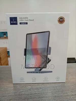 Wiwu Adjustable Usb-C Hub Stand 8 in 1