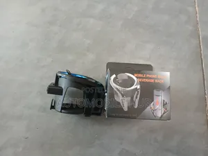 Car Phone Cup Holder – Dual Phone Slots + Cup/Pc Holder