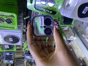 Conqur Infinix Smart 7- Camera Lens Protector Ring Metal Glitter