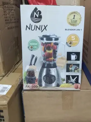 Nunix 2 in 1 Blender With Grinder.