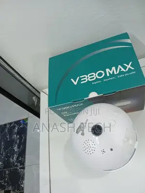Support Wireless (Wifi) Connection Bulb Nanny V380 Max CCTV Camera
