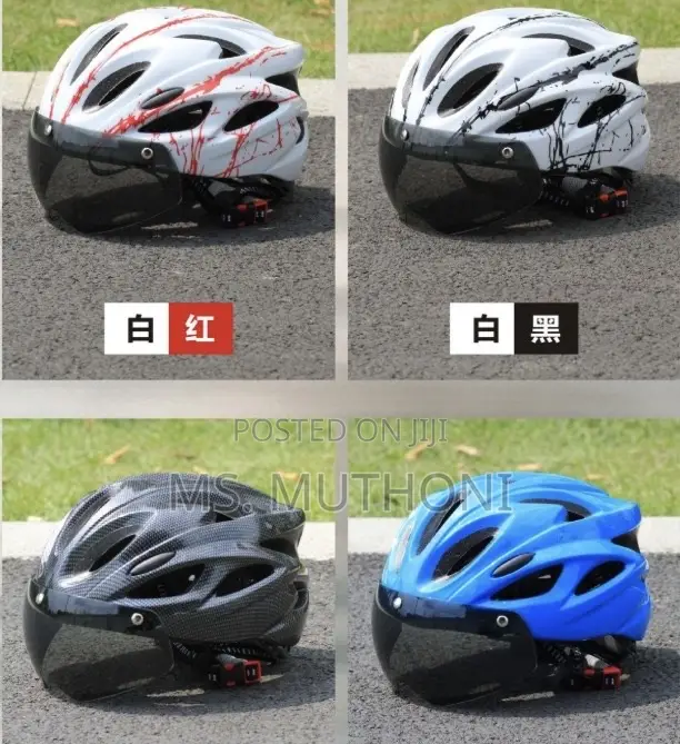 Riding / Skating Hard Helmet With Front Visor!